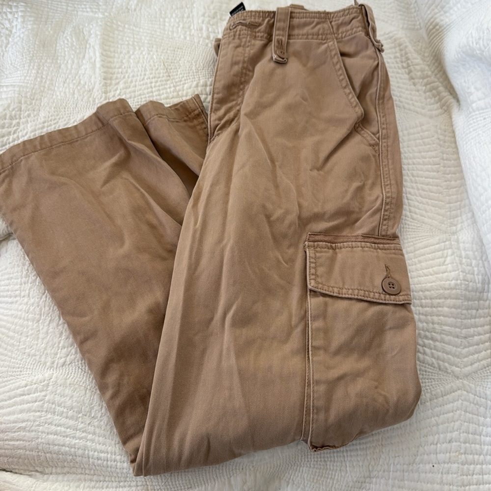Forever 21 Light Brown Cargo Pants